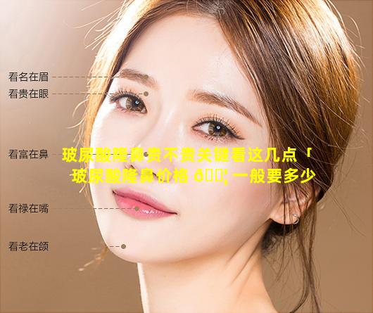 玻尿酸隆鼻贵不贵关键看这几点「玻尿酸隆鼻价格 🐦 一般要多少钱」